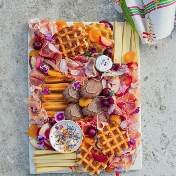 plateau brunch, association des meilleurs mets salés et sucrés sélectionnés par manger bonard